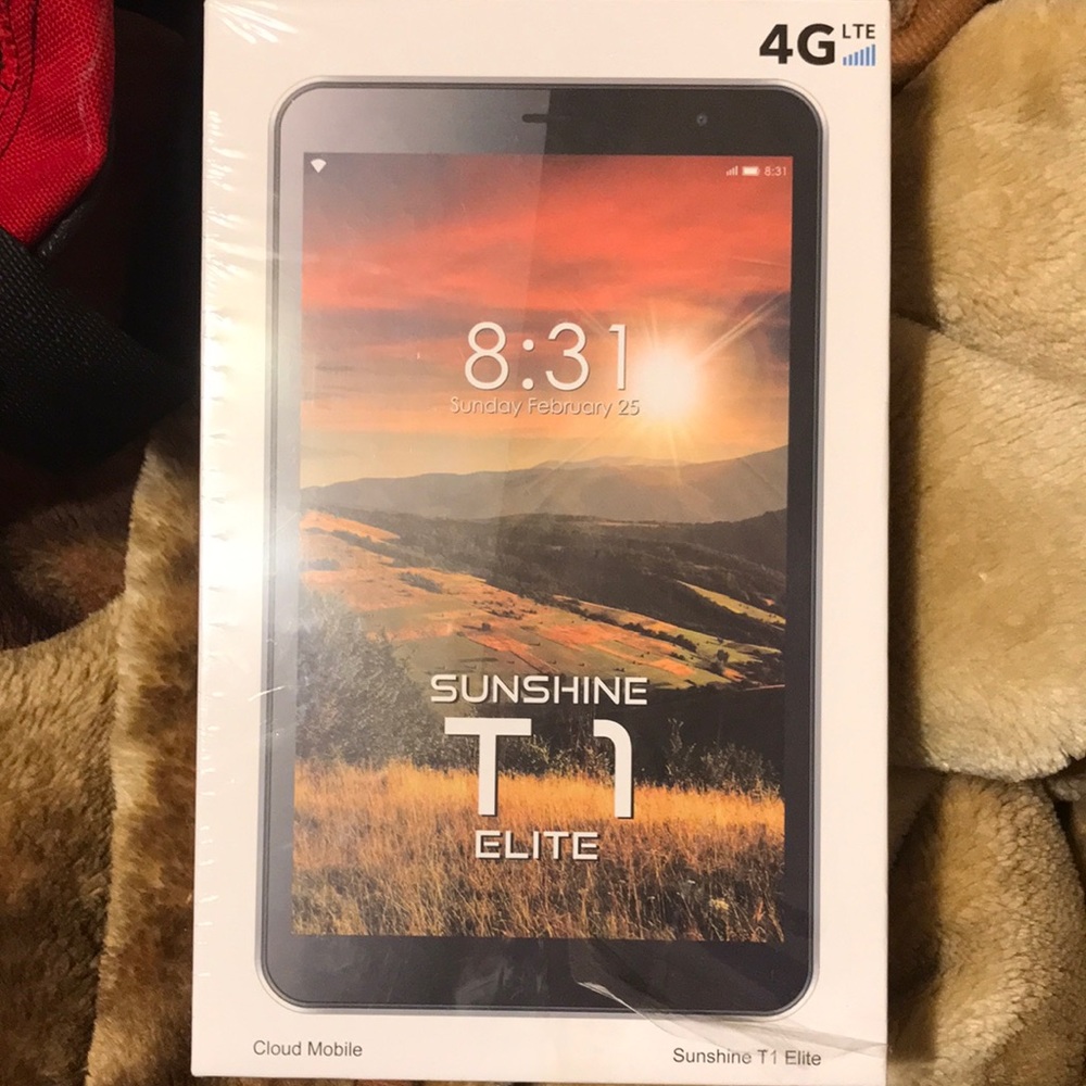 Sunshine 4G lte unlocked brand new tablet